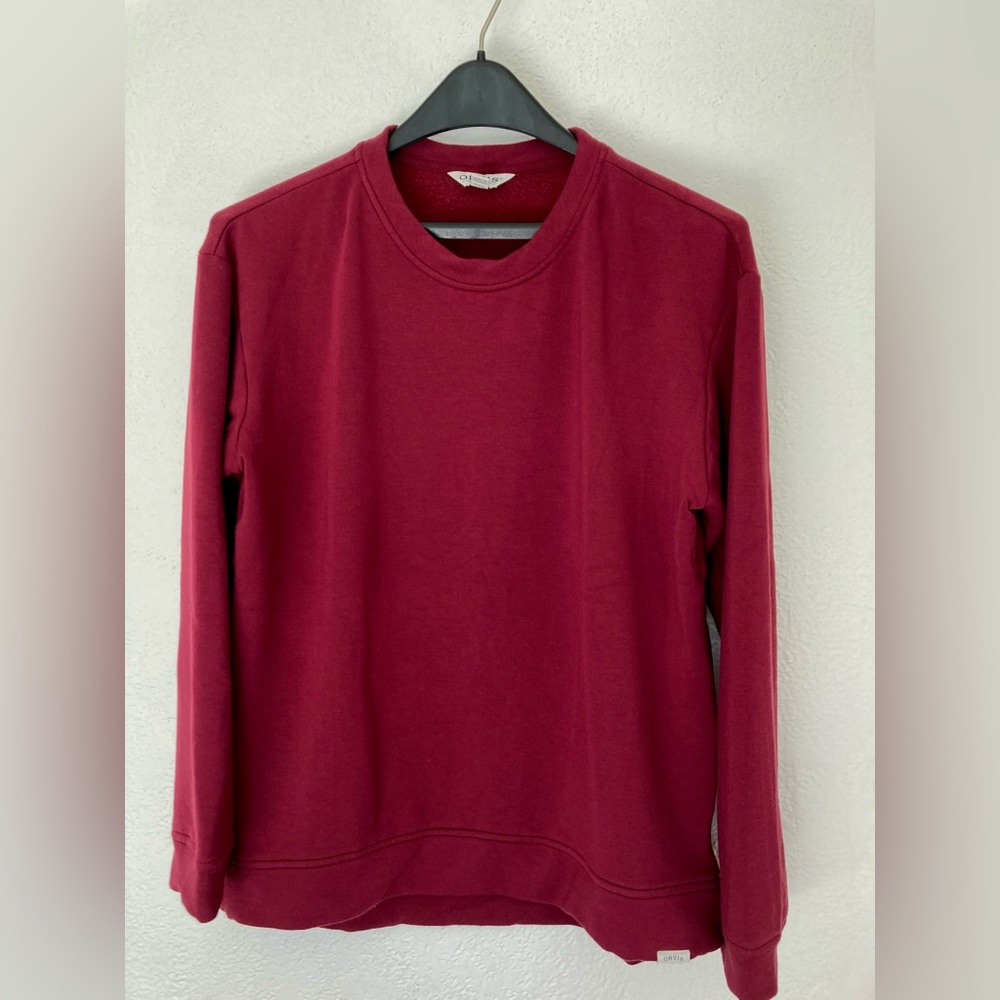Orvis Womens Dropped Shoulder Crewneck Pullover